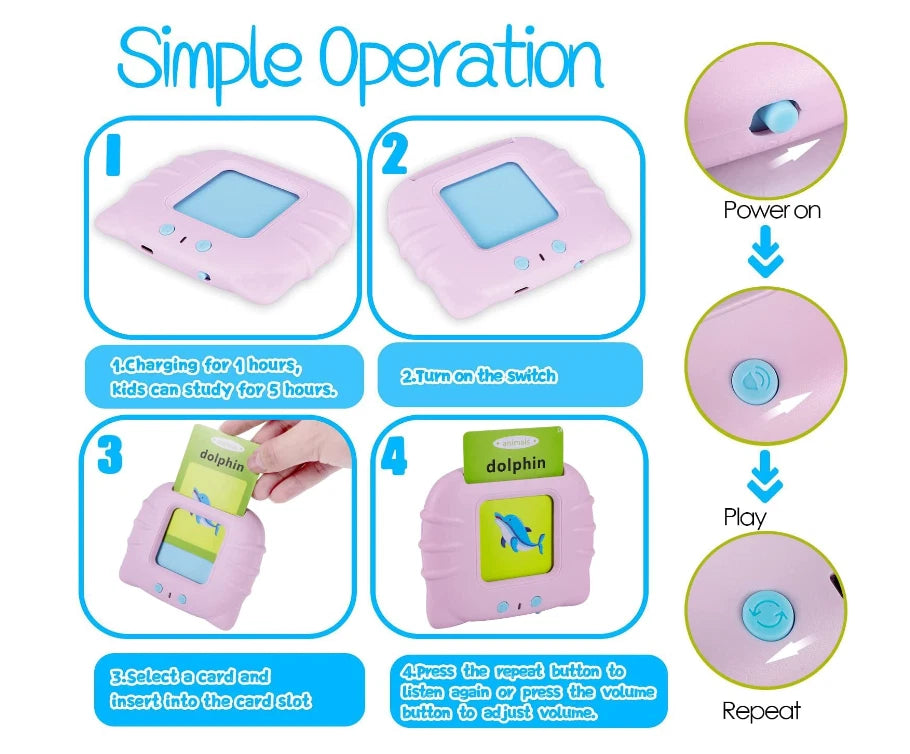 Kids Educational Learning Machine English Early Teaching
