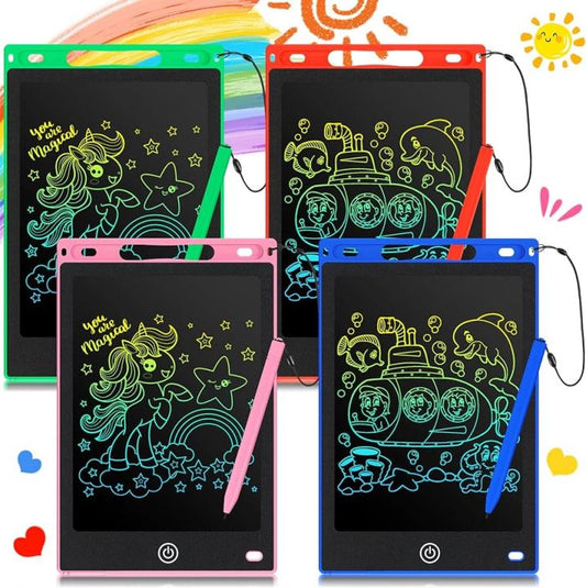 12 Inch LCD Writing Tablet for Kids: Multicolor Drawing Pad